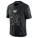 Zennovawear Men's Washington Commanders Antonio Gibson Black RFLCTV Limited Jersey