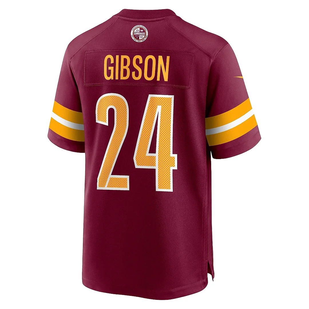 Zennovawear Men's Washington Commanders Antonio Gibson Burgundy Game Jersey