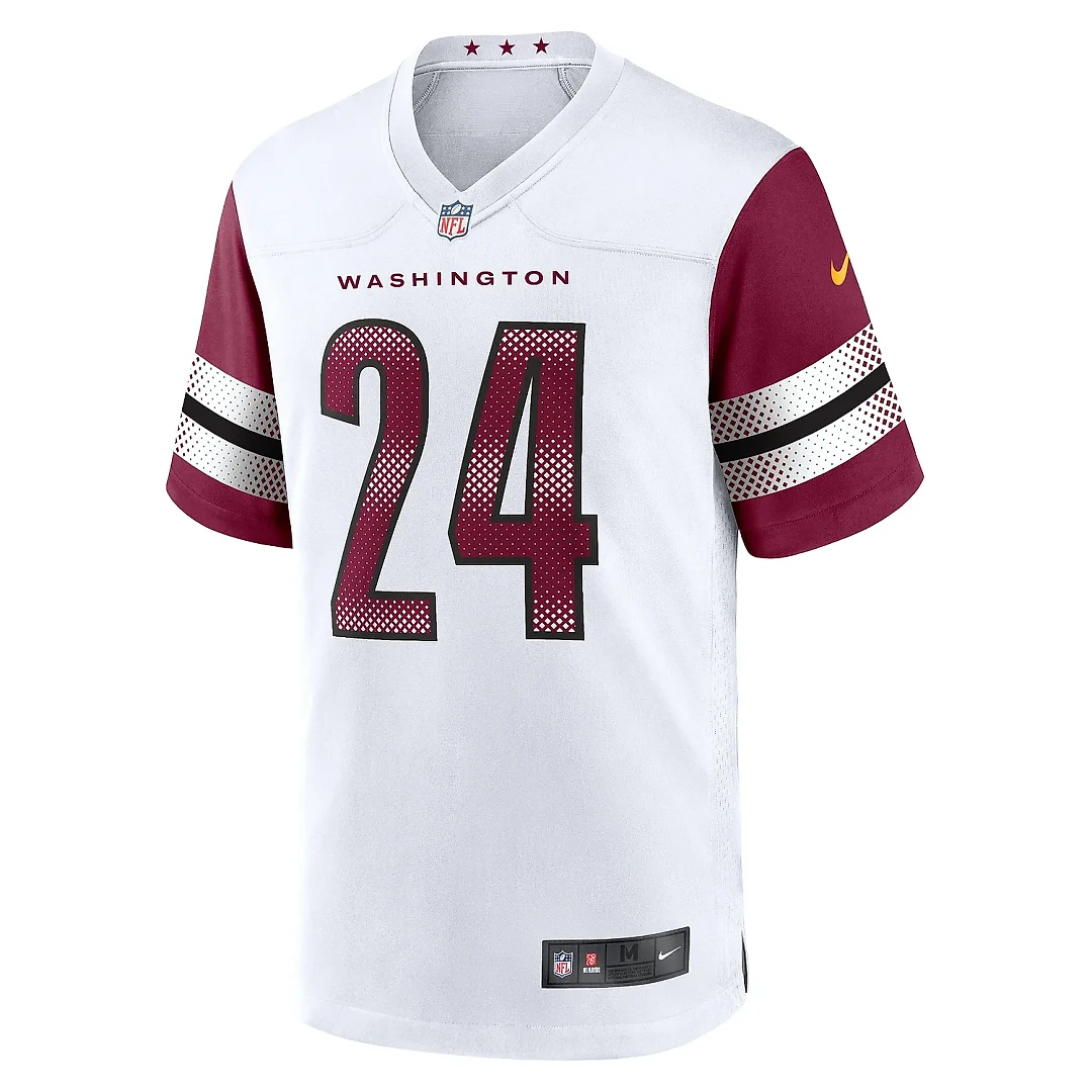 Zennovawear Men's Washington Commanders Antonio Gibson White Game Jersey
