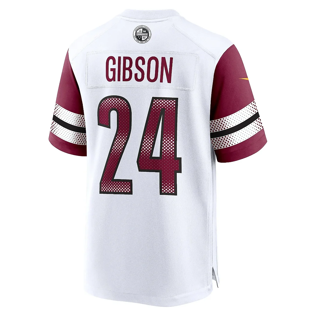 Zennovawear Men's Washington Commanders Antonio Gibson White Game Jersey