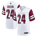 Zennovawear Men's Washington Commanders Antonio Gibson White Game Jersey