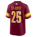 Zennovawear Men's Washington Commanders Benjamin St-Juste Burgundy Player Game Jersey