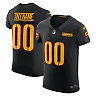 Zennovawear Men's Washington Commanders Black Alternate Vapor F.U.S.E. Elite Custom Jersey