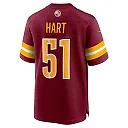Zennovawear Men's Washington Commanders Bobby Hart Burgundy Game Jersey