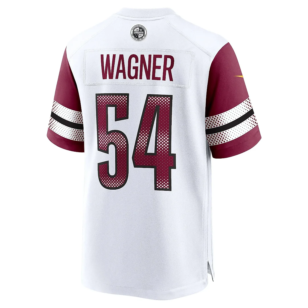 Zennovawear Men's Washington Commanders Bobby Wagner White Game Jersey