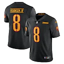 Zennovawear Men's Washington Commanders Brian Robinson Jr. Black Vapor Untouchable Limited Jersey
