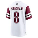 Zennovawear Men's Washington Commanders Brian Robinson Jr. White Away Game Player Jersey