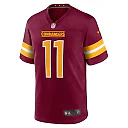 Zennovawear Men's Washington Commanders Carson Wentz Burgundy Game Jersey