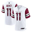 Zennovawear Men's Washington Commanders Carson Wentz White Game Jersey