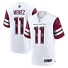 Zennovawear Men's Washington Commanders Carson Wentz White Game Jersey