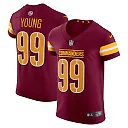 Zennovawear Men's Washington Commanders Chase Young Burgundy Vapor Elite Jersey