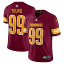 Zennovawear Men's Washington Commanders Chase Young Burgundy Vapor Limited Jersey