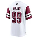 Zennovawear Men's Washington Commanders Chase Young White Game Jersey