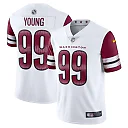 Zennovawear Men's Washington Commanders Chase Young White Vapor Limited Jersey