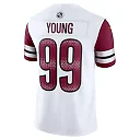 Zennovawear Men's Washington Commanders Chase Young White Vapor Limited Jersey