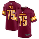 Zennovawear Men's Washington Commanders Chris Paul Burgundy Player Game Jersey