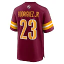 Zennovawear Men's Washington Commanders Chris Rodriguez Jr. Burgundy Team Game Jersey