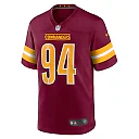 Zennovawear Men's Washington Commanders Da'Ron Payne Burgundy Game Jersey