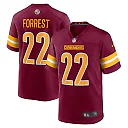 Zennovawear Men's Washington Commanders Darrick Forrest Burgundy Game Player Jersey