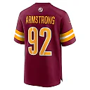 Zennovawear Men's Washington Commanders Dorance Armstrong Burgundy Game Jersey