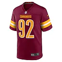 Zennovawear Men's Washington Commanders Dorance Armstrong Burgundy Game Jersey