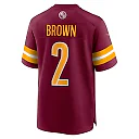 Zennovawear Men's Washington Commanders Dyami Brown Burgundy Game Jersey