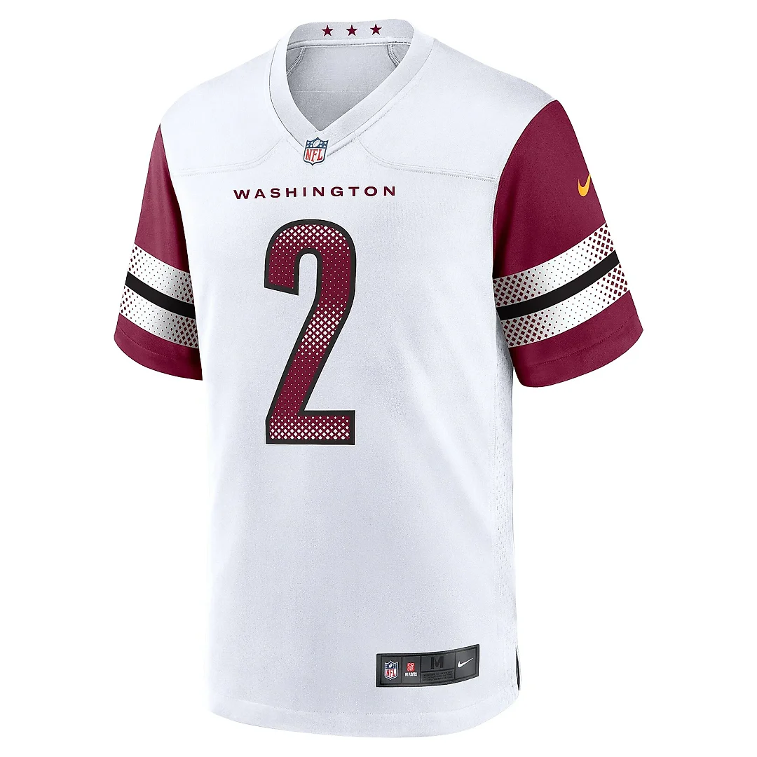 Zennovawear Men's Washington Commanders Dyami Brown White Game Jersey
