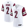 Zennovawear Men's Washington Commanders Dyami Brown White Game Jersey