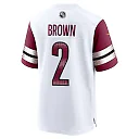 Zennovawear Men's Washington Commanders Dyami Brown White Game Jersey