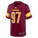 Zennovawear Men's Washington Commanders Efe Obada Burgundy Game Jersey