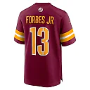 Zennovawear Men's Washington Commanders Emmanuel Forbes Jr. Burgundy Game Jersey