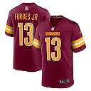 Zennovawear Men's Washington Commanders Emmanuel Forbes Jr. Burgundy Game Jersey