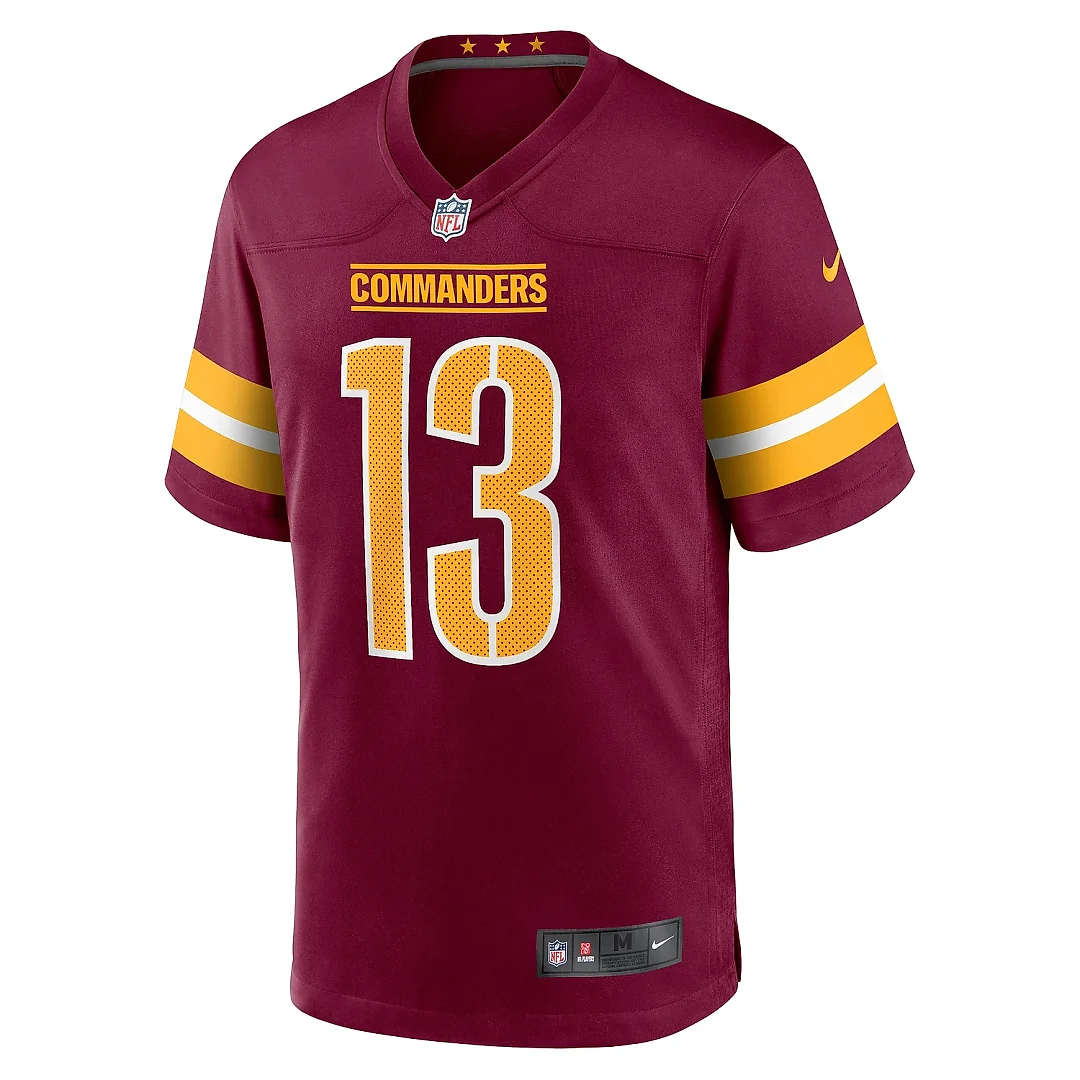 Zennovawear Men's Washington Commanders Emmanuel Forbes Jr. Burgundy Game Jersey