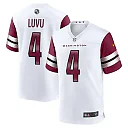 Zennovawear Men's Washington Commanders Frankie Luvu White Game Jersey