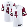 Zennovawear Men's Washington Commanders Frankie Luvu White Game Jersey