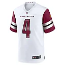 Zennovawear Men's Washington Commanders Frankie Luvu White Game Jersey