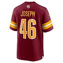 Zennovawear Men's Washington Commanders Greg Joseph Burgundy Team Game Jersey