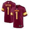 Zennovawear Men's Washington Commanders Jahan Dotson Burgundy Player Game Jersey