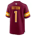Zennovawear Men's Washington Commanders Jahan Dotson Burgundy Player Game Jersey