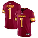 Zennovawear Men's Washington Commanders Jahan Dotson Burgundy Vapor Untouchable Limited Jersey