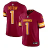 Zennovawear Men's Washington Commanders Jahan Dotson Burgundy Vapor Untouchable Limited Jersey