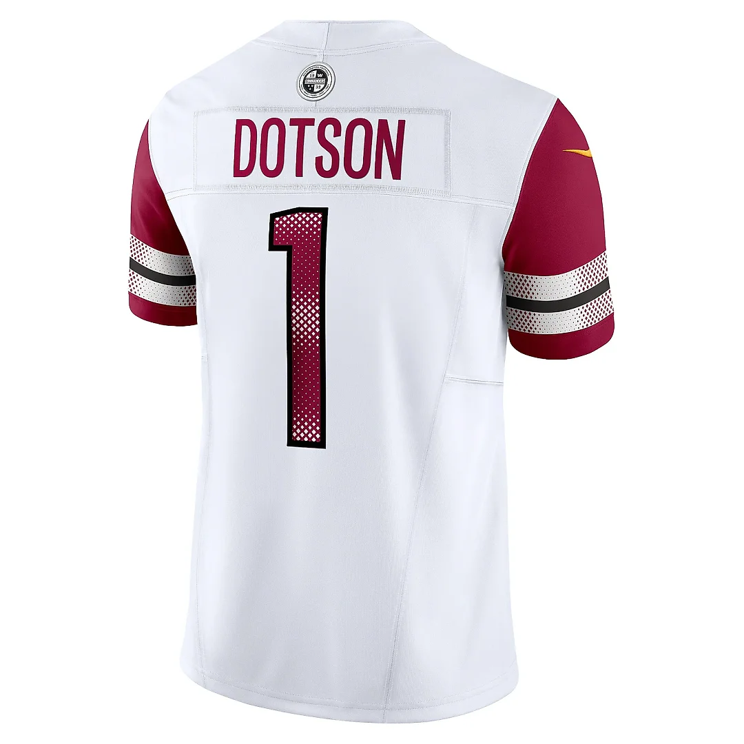 Zennovawear Men's Washington Commanders Jahan Dotson White Vapor F.U.S.E. Limited Jersey