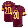 Zennovawear Men's Washington Commanders Jartavius Martin Burgundy Team Game Jersey