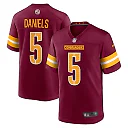 Zennovawear Men's Washington Commanders Jayden Daniels Burgundy Player Game Jersey