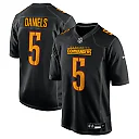 Zennovawear Men's Washington Commanders Jayden Daniels Carbon Black Fashion Jersey