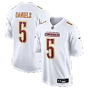 Zennovawear Men's Washington Commanders Jayden Daniels Tundra White Fashion Jersey