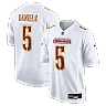 Zennovawear Men's Washington Commanders Jayden Daniels Tundra White Fashion Jersey