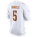 Zennovawear Men's Washington Commanders Jayden Daniels Tundra White Fashion Jersey
