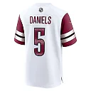Zennovawear Men's Washington Commanders Jayden Daniels White Player Game Jersey