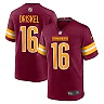 Zennovawear Men's Washington Commanders Jeff Driskel Burgundy Game Jersey